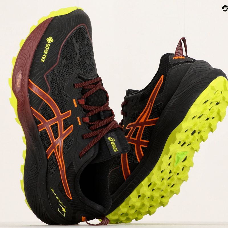 ASICS Gel-Trabuco 11 GTX мъжки обувки за бягане черно/антично червено 12