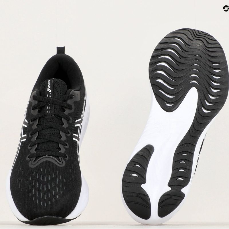 ASICS Gel-Excite 10 мъжки обувки за бягане черно/бяло 12