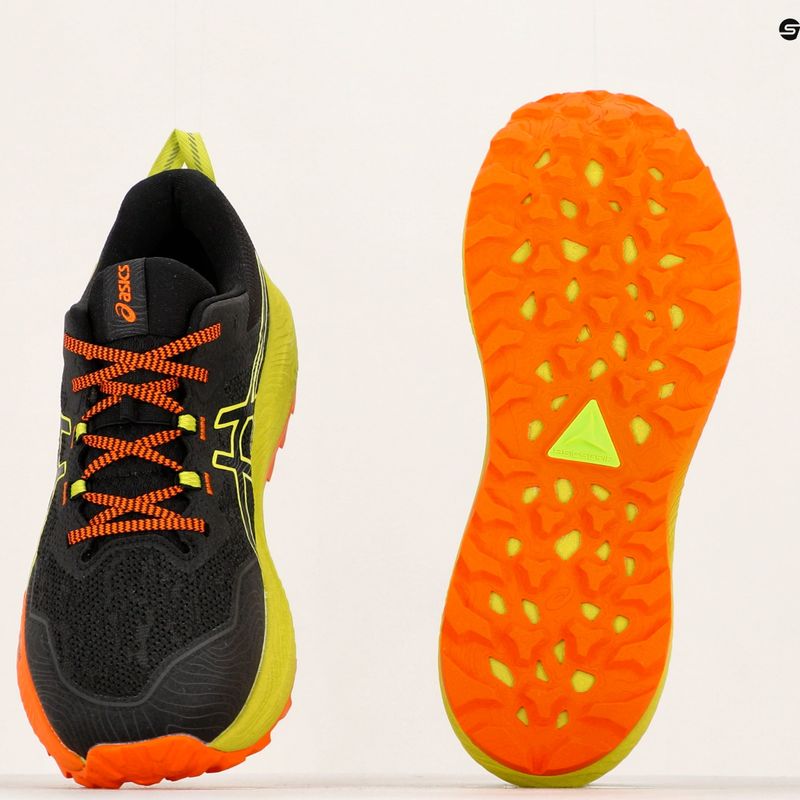 ASICS Gel-Trabuco 11 мъжки обувки за бягане черно/неон лайм 18