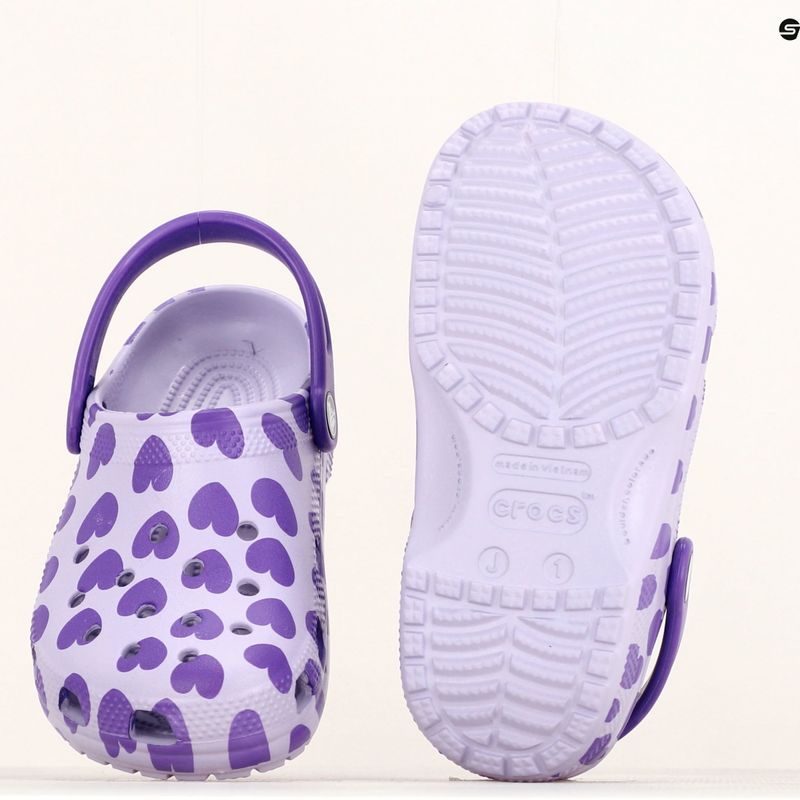 Детски Crocs Classic Easy Icon Clog лавандула 13