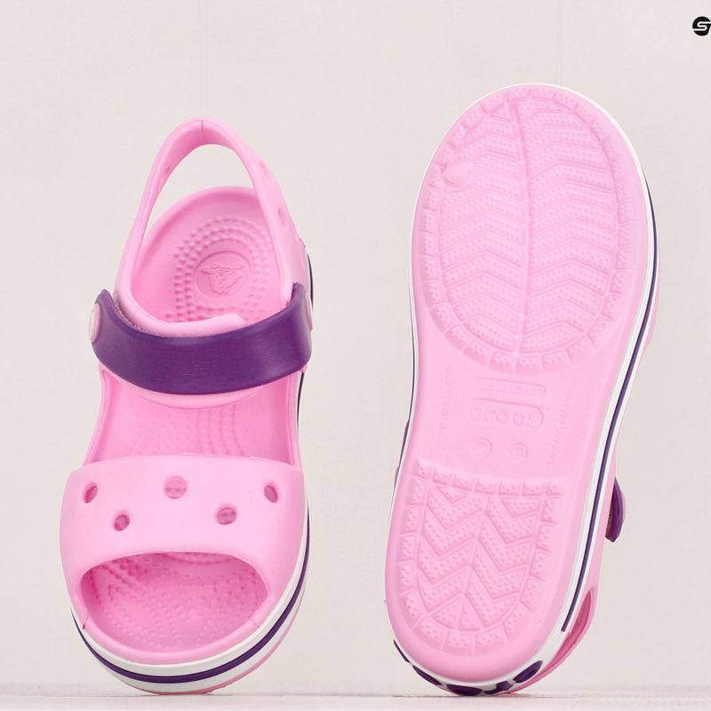 Детски сандали Crocs Crockband карамфил/аметист 12