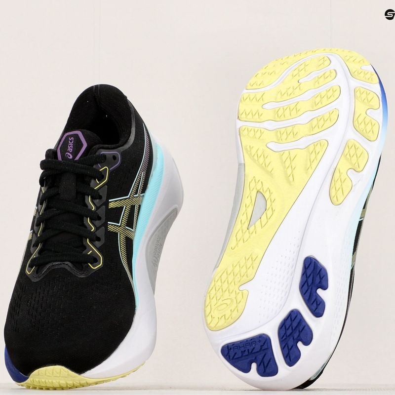 ASICS Gel-Kayano 30 дамски обувки за бягане черно/жълто 18