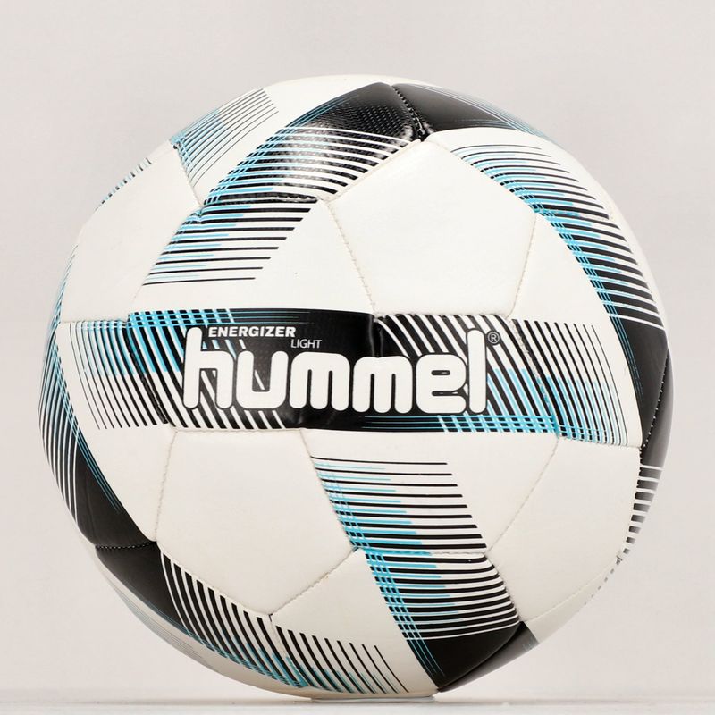Hummel Energizer Light FB футболна топка бяло/черно/синьо размер 4 8