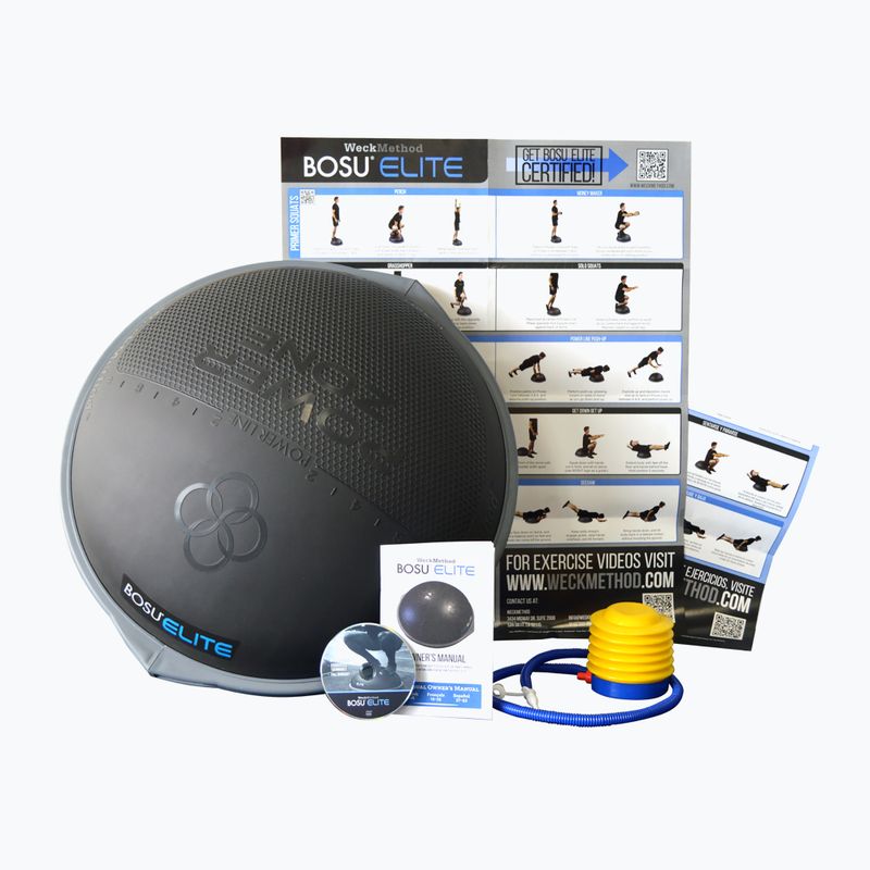 Възглавница за баланс BOSU Elite черна 350012 6