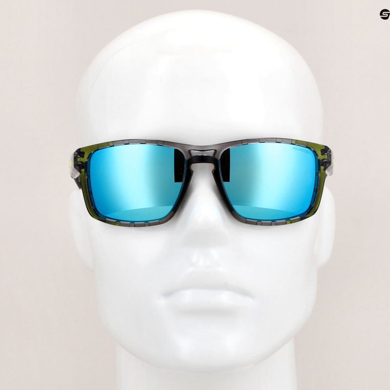 Julbo Shield Polar 4 Hd черни/жълти флуоресцентни/капсулирани очила за колоездене Ocean Master 11