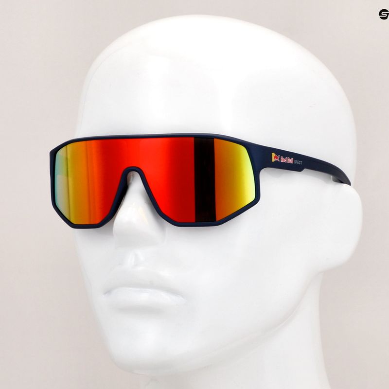 Red Bull Spect Dash сини/кафяви с червено огледало очила за колоездене 8