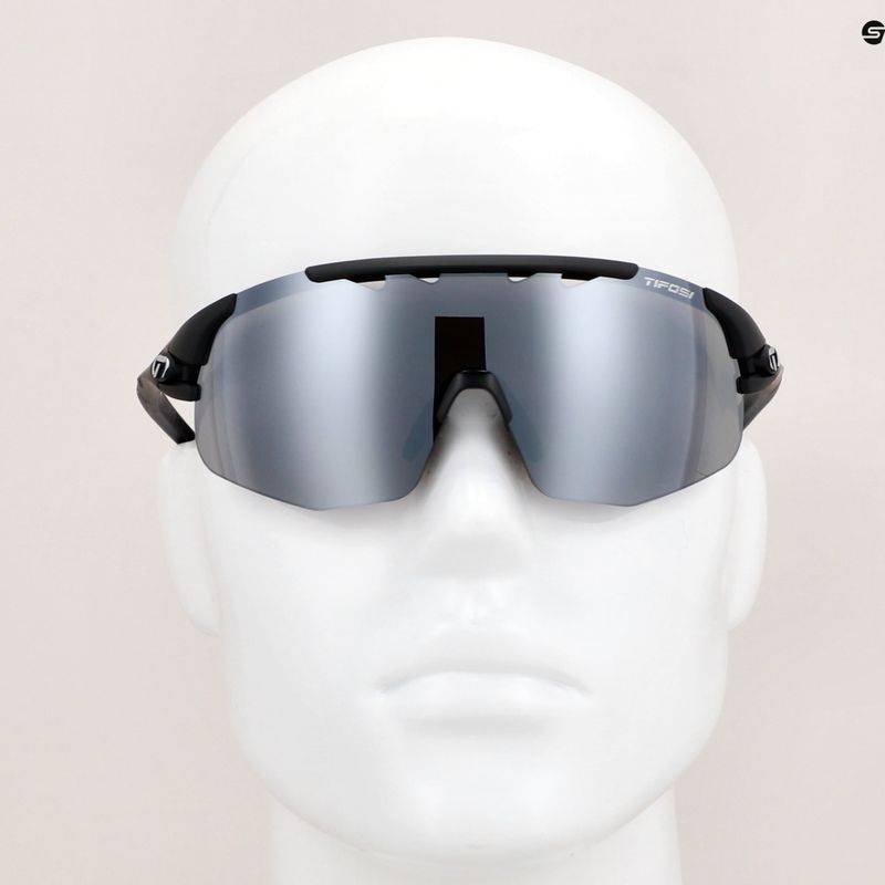 Очила за колоездене Tifosi Sledge Lite matte black/smoke/ac red/clear 7