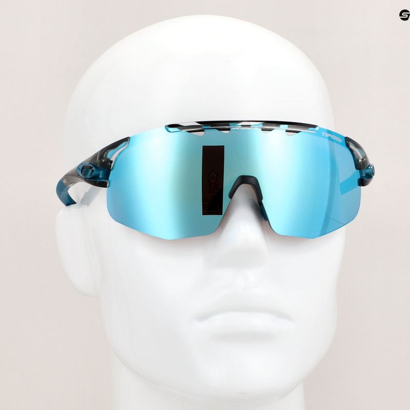 Очила за колоездене Tifosi Sledge Lite Clarion crystal smoke/clarion blue/ac red/clear 8