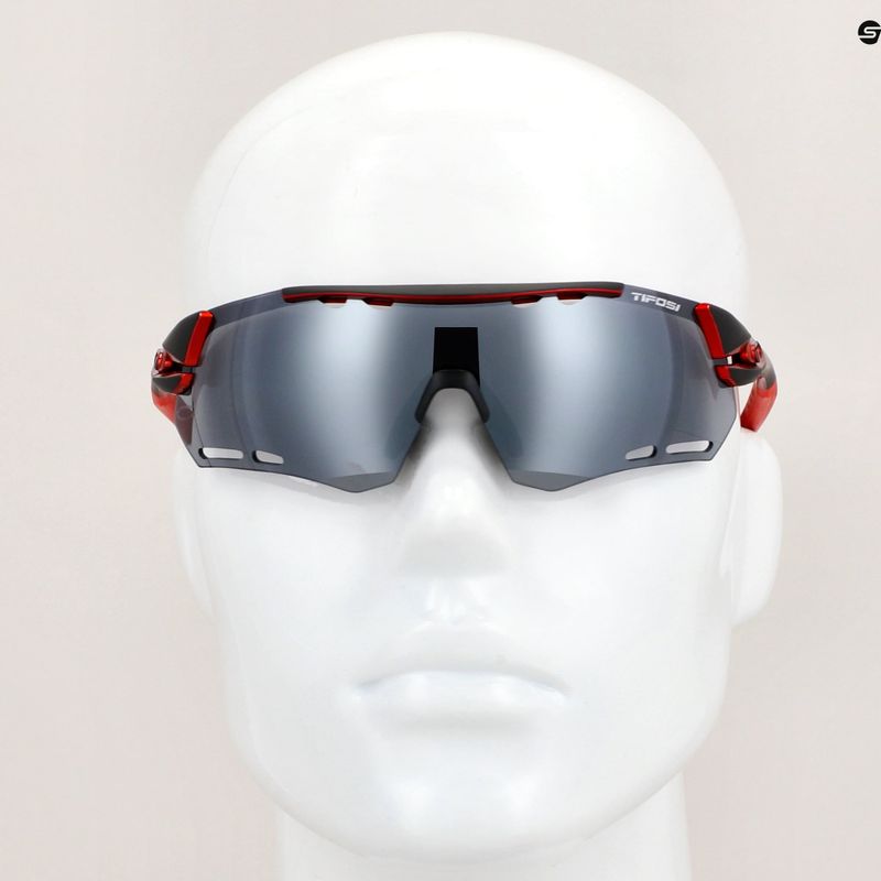 Очила за колоездене Tifosi Alliant 3 black red/smoke/ac red/clear 7