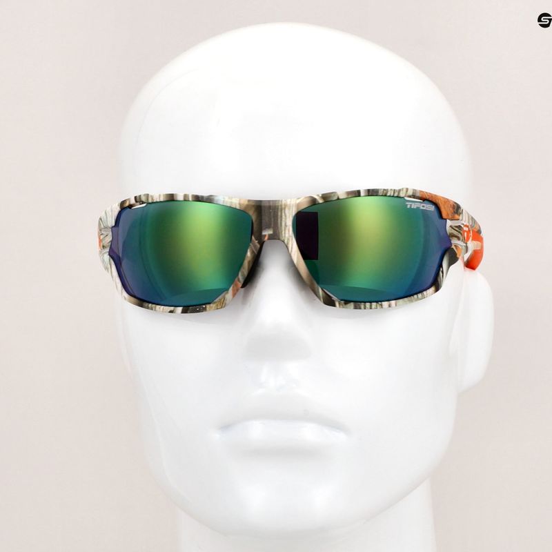 Tifosi Amok Polarized камуфлажен/поляризиран дим оживяват очилата за колоездене на брега 8