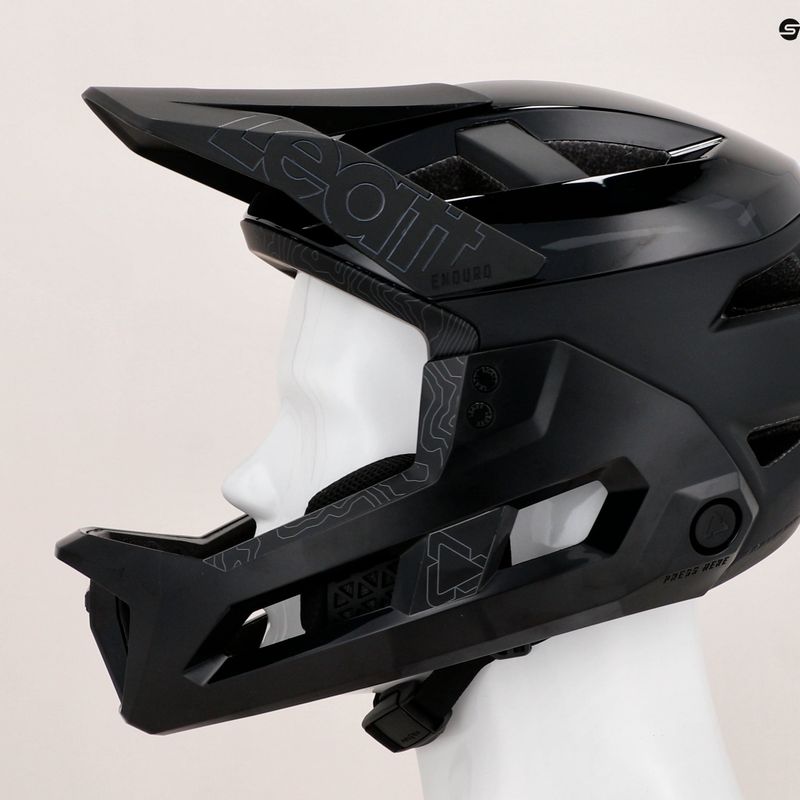 Leatt MTB Enduro 3.0 велосипедна каска V23 черна 1023014652 12