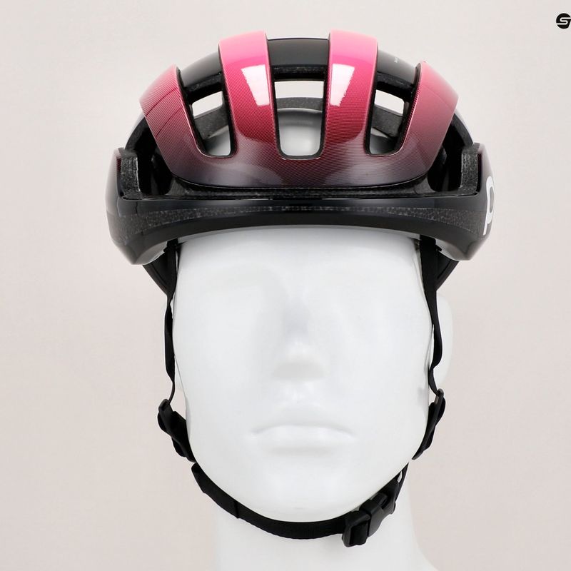 Велосипедна каска POC Omne Lite fluorescent pink/uranium black 9