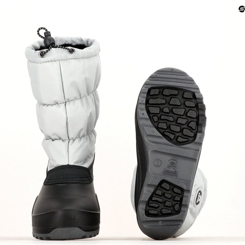 Ботуши за трекинг за момчета Kamik Snowcozy light grey 14