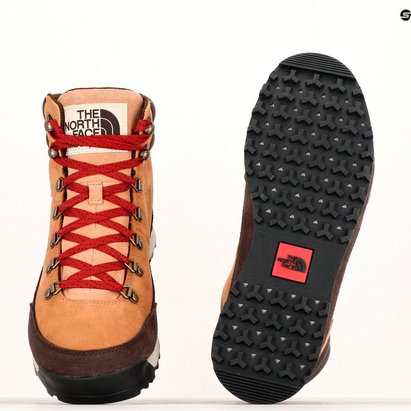 Мъжки ботуши за трекинг The North Face Back To Berkeley IV Leather WP almond butter/demitasse brown 12