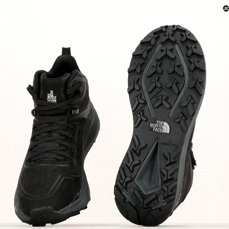 Мъжки ботуши за трекинг The North Face Vectiv Exploris 2 Mid Futurelight Lthr black/vanadis grey 18