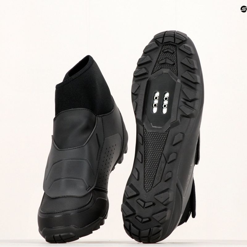 Мъжки MTB обувки за колоездене Shimano MW 501 black ESHMW501MCL01S38000 12