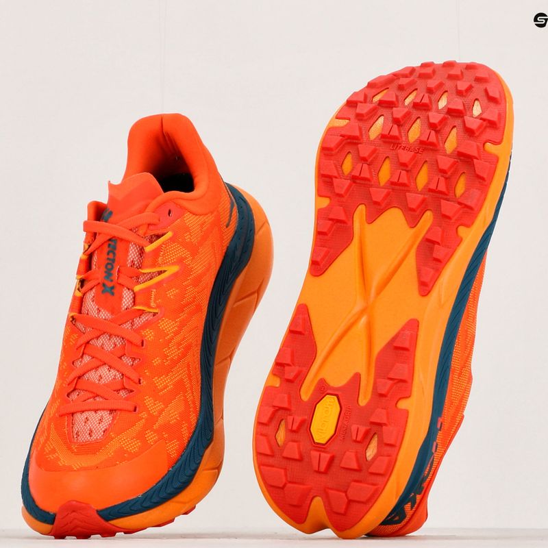 Мъжки обувки за бягане HOKA Tecton X persimmon orange/radiant yellow 11