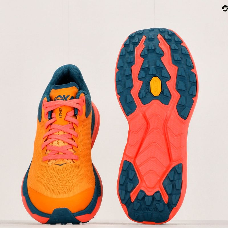 Дамски обувки за бягане HOKA Zinal radiant yellow/camellia 11
