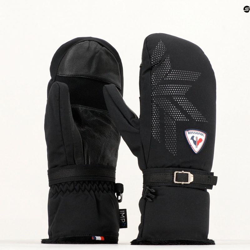 Дамски ски ръкавици Rossignol Romy Impr M black 7
