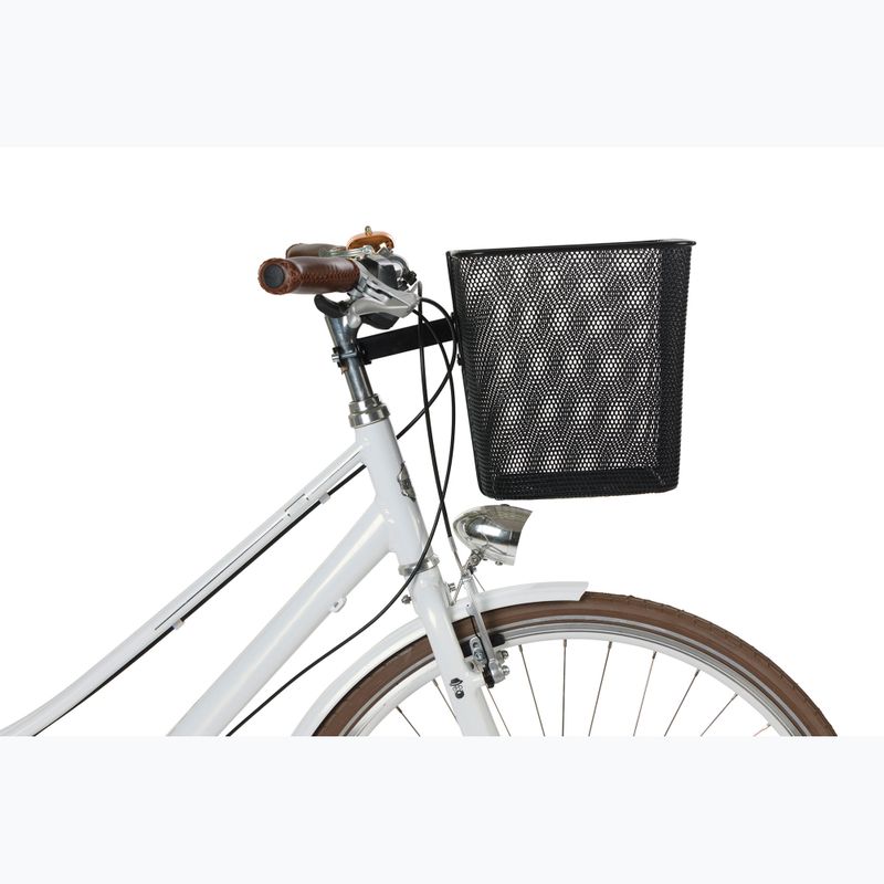 Basil Bilbao FM предна кошница за велосипед + FM държач за кормило черен 4