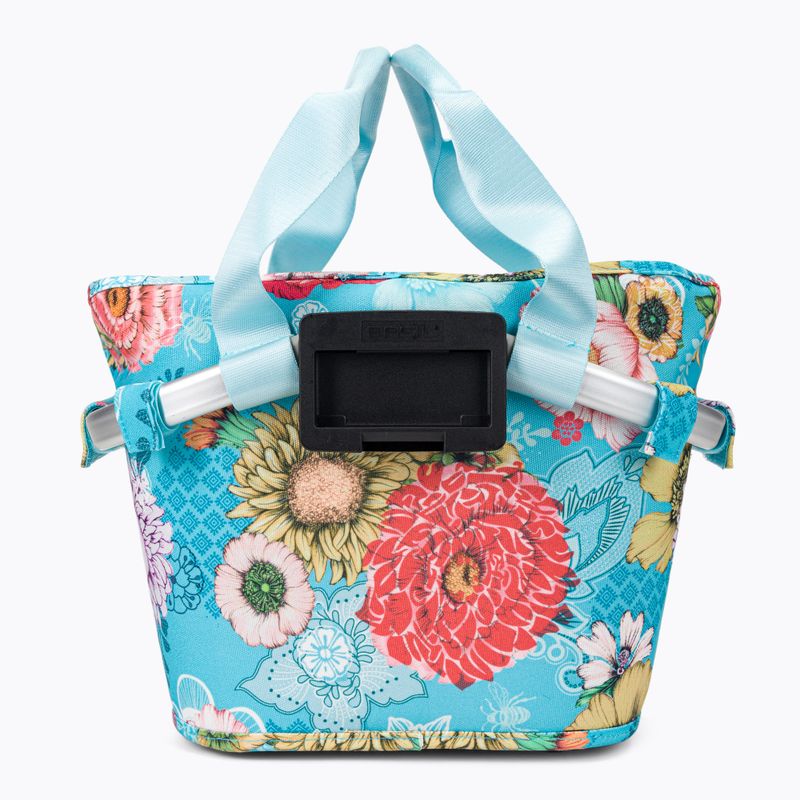 Basil Bloom Field Carry All Basket чанта за кормило на велосипед синя 3