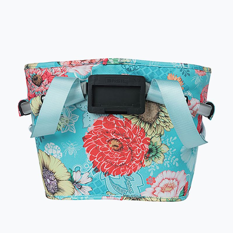 Basil Bloom Field Carry All Basket чанта за кормило на велосипед синя 6