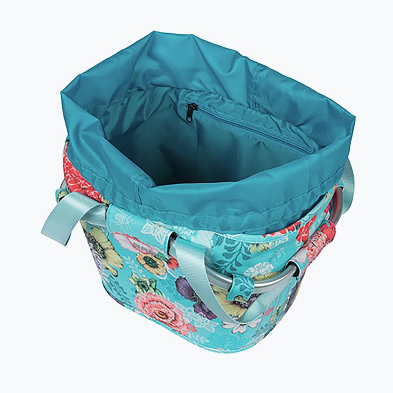 Basil Bloom Field Carry All Basket чанта за кормило на велосипед синя 7
