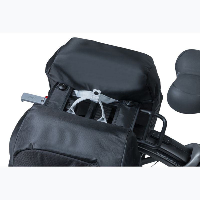 Сак за велосипед Basil Miles Double Bag 32 l black/lime 6