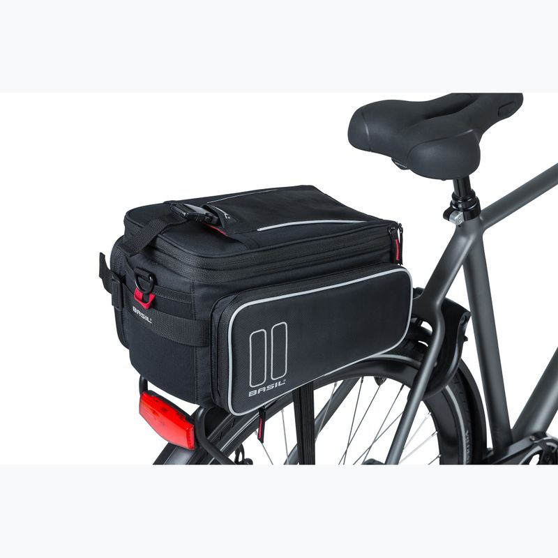 Чанта за багажник на велосипед Basil Sport Design Trunkbag MIK 15 l black 8