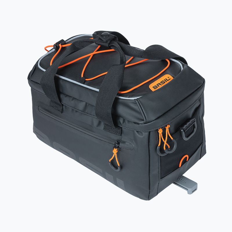 Чанта за багажник на велосипед Basil Miles Tarpaulin MIK 7 l black/orange