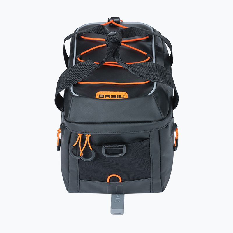 Чанта за багажник на велосипед Basil Miles Tarpaulin MIK 7 l black/orange 3
