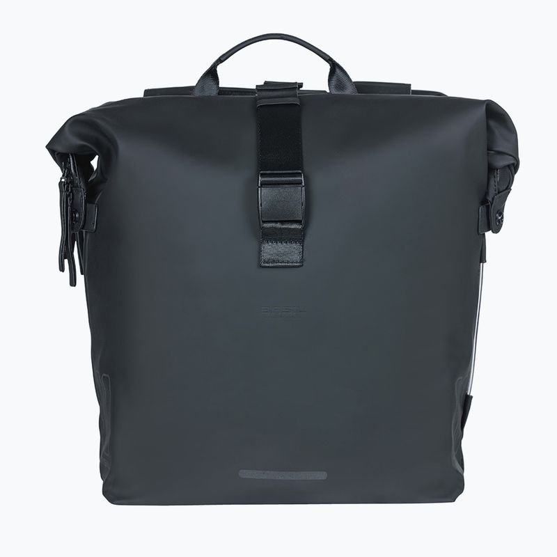 Сак за велосипед Basil Soho Nordlicht Double Bag MIK 41 l black