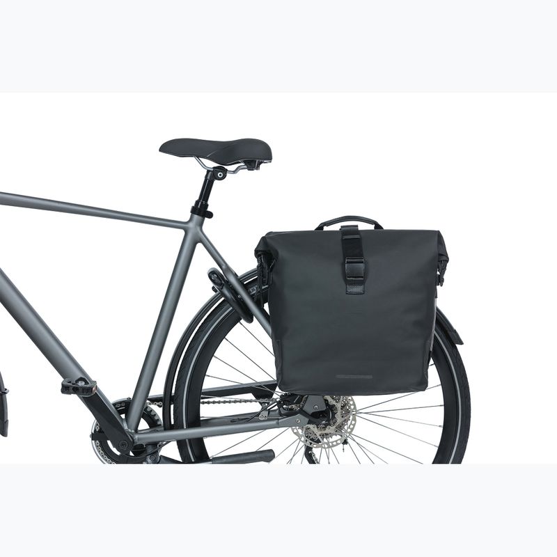Сак за велосипед Basil Soho Nordlicht Double Bag MIK 41 l black 6