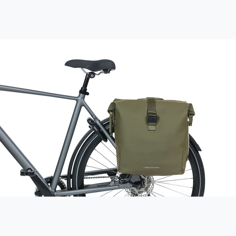 Сак за велосипед Basil Soho Nordlicht Double Bag MIK 41 l moss green 6