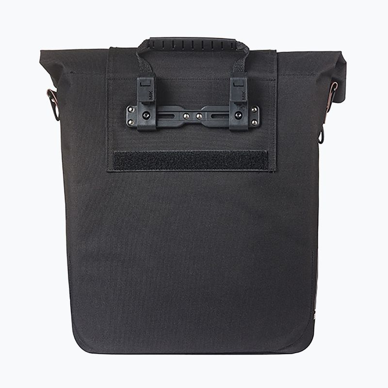 Велосипедна чанта за багажник Basil City Shopper MIK Hooks 16 l black 3