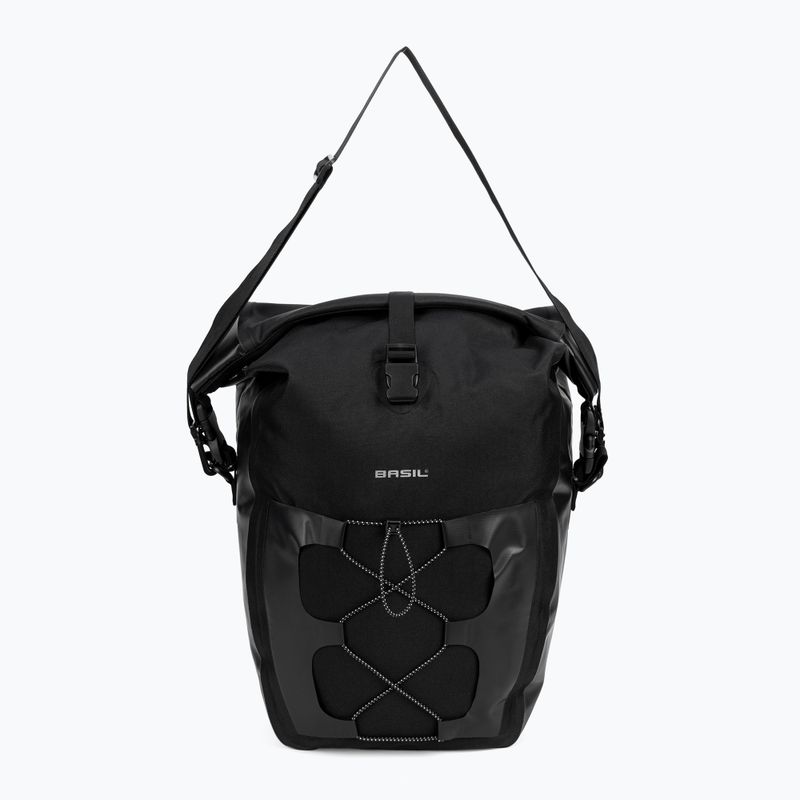 Basil Bloom Navigator Водоустойчива единична чанта за багажник за велосипед черна B-18258 4