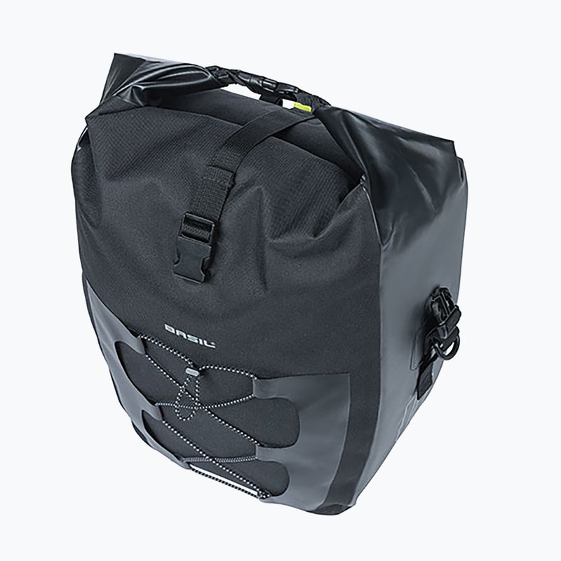 Basil Bloom Navigator Водоустойчива единична чанта за багажник за велосипед черна B-18258 9