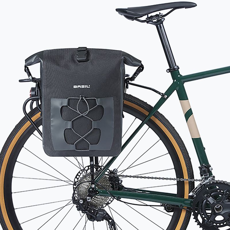 Велосипедна дисага Basil Navigator Waterproof Single Bag MIK Hooks 15 l black 5