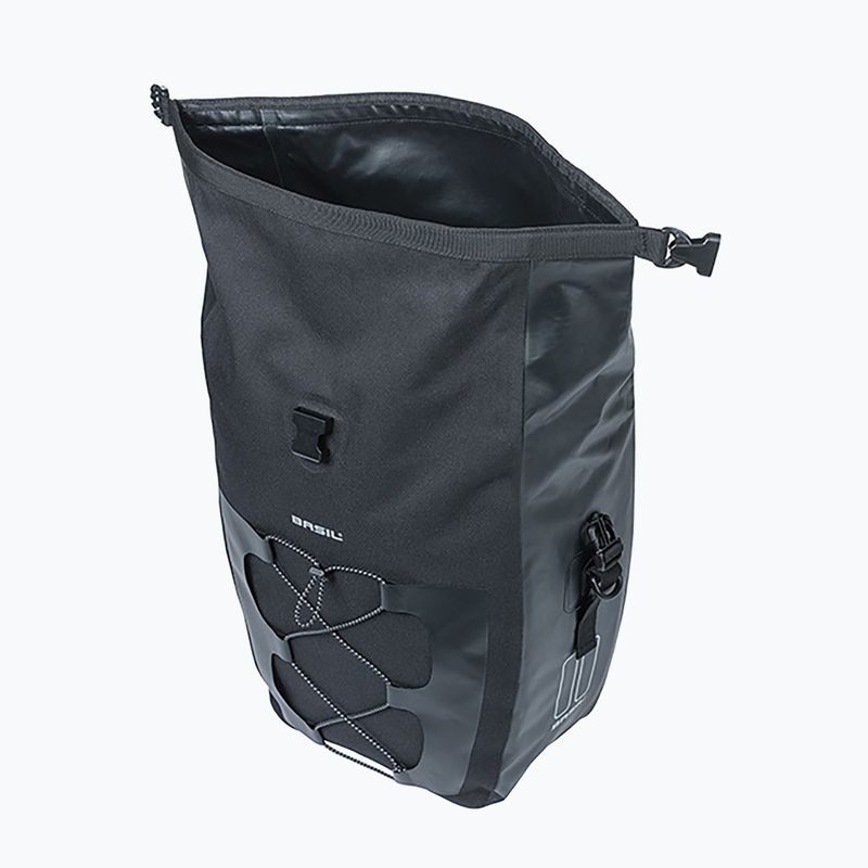 Велосипедна дисага Basil Navigator Waterproof Single Bag MIK Hooks 25-31 l black 4