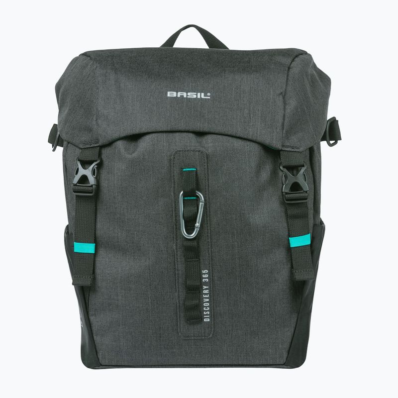 Basil Discovery 365D единична чанта 20 л черна меле за велосипед
