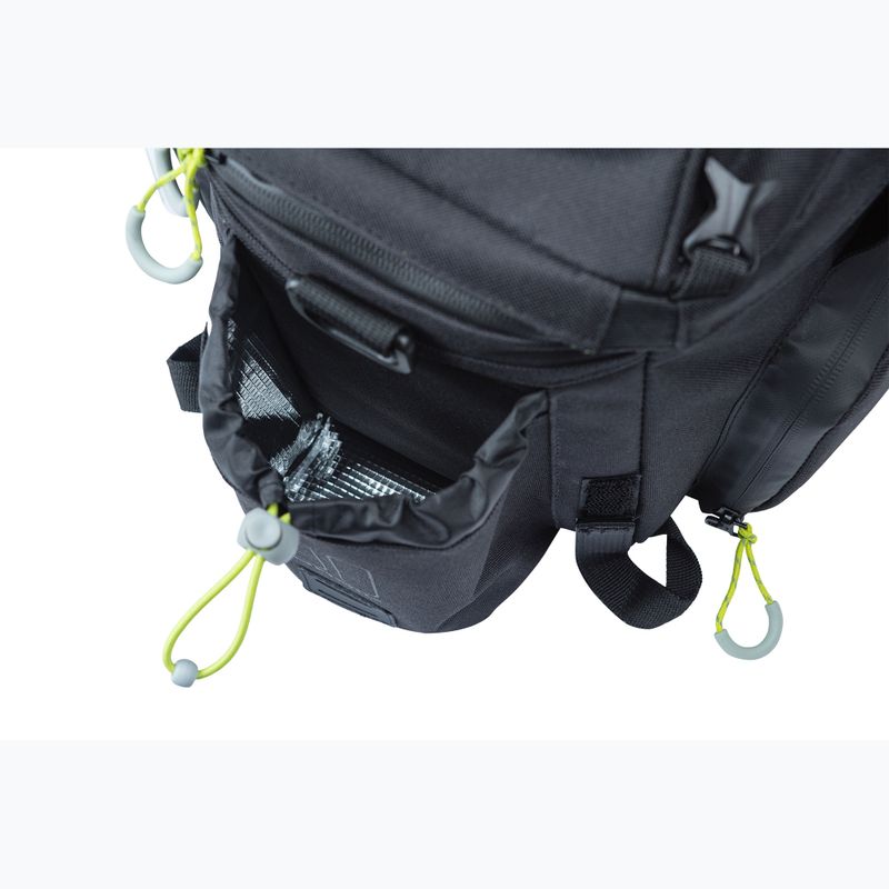 Basil Miles Trunk XL Pro 36 l черна/лимонена чанта за велосипед 4