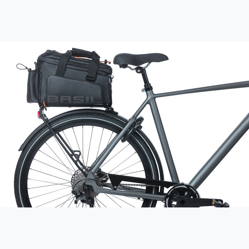 Чанта за багажник на велосипед Basil Miles Tarpaulin XL Pro 9-36 l black/orange 9