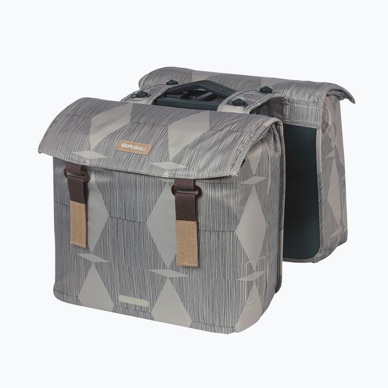 Сак за велосипед Basil Elegance Double Bag MIK 40-49 l chateau taupe 2