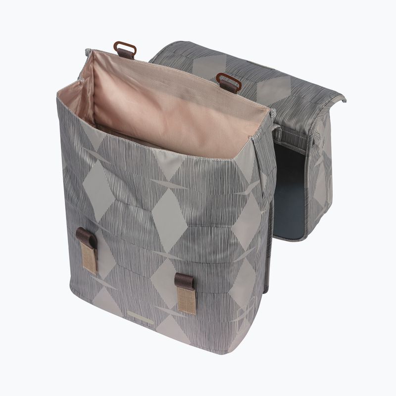 Сак за велосипед Basil Elegance Double Bag MIK 40-49 l chateau taupe 3
