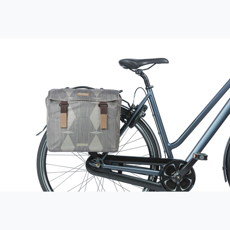 Сак за велосипед Basil Elegance Double Bag MIK 40-49 l chateau taupe 5
