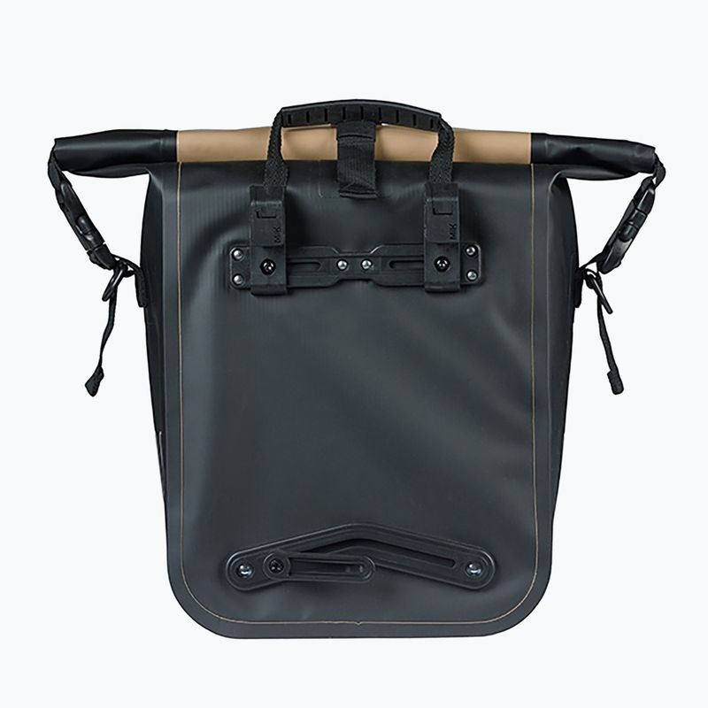 Велосипедна дисага Basil Rivo M Single Bag MIK Hooks 12-15 l sand/black 4