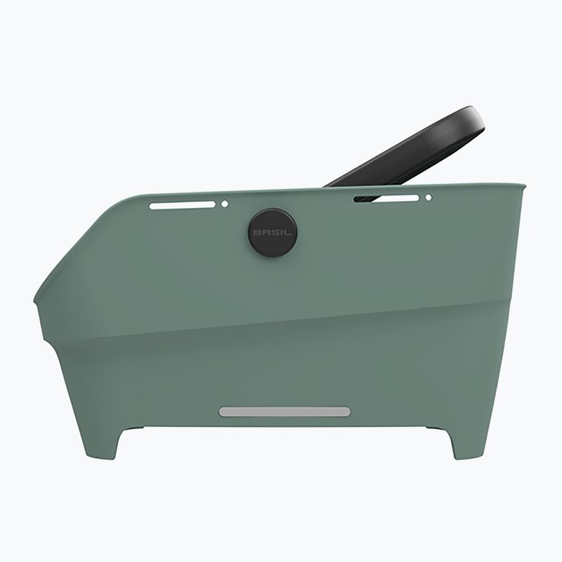 Задна велосипедна кошница Basil Cento Neo MIK silvergreen 3