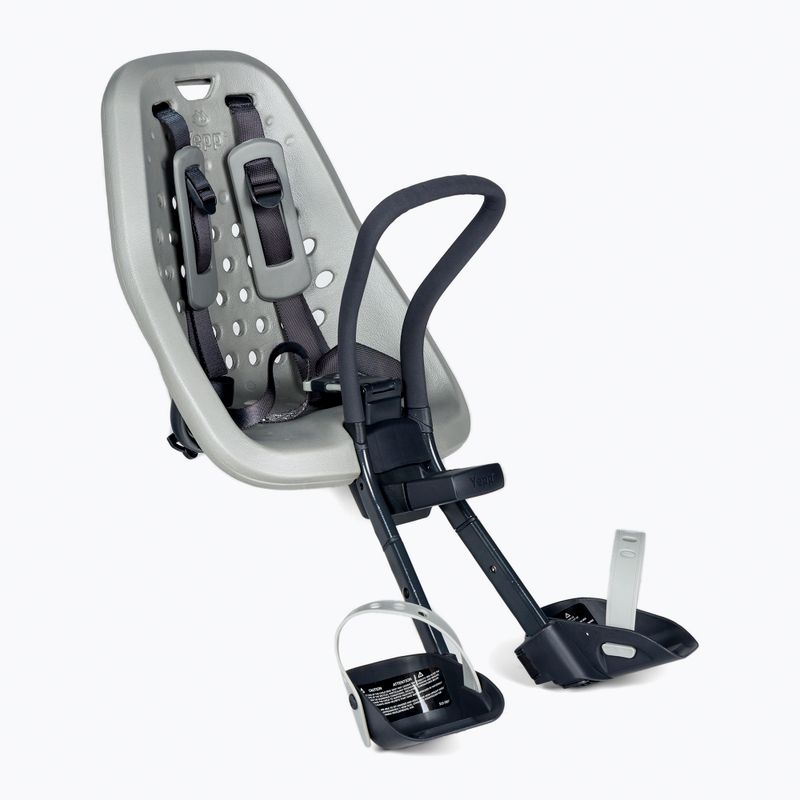 Предна седалка за велосипед Thule Yepp Mini сива 12020105