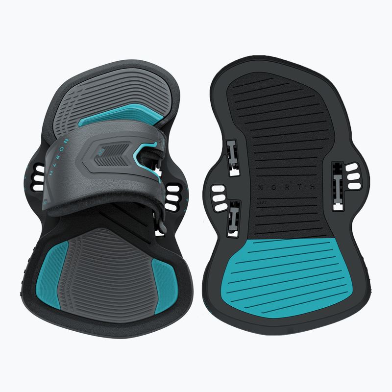 North Kiteboarding Footstraps Flex Bindings черен NK41119 3