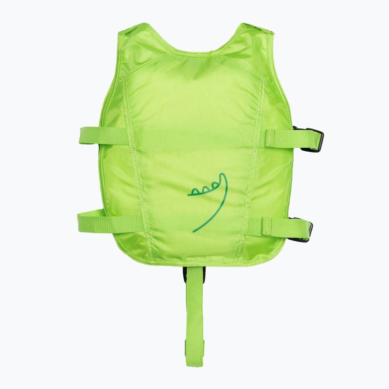 Детска жилетка за плуване Waimea Crocodile green 2
